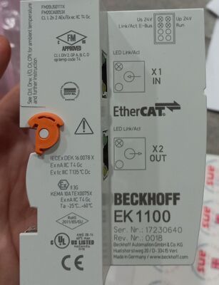 Combinador Beckhoff EK1100 EtherCAT