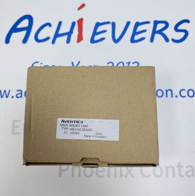 Válvula direcional solenóide de 3/2 vias AVENTICS V565-32NC-SR-024DC