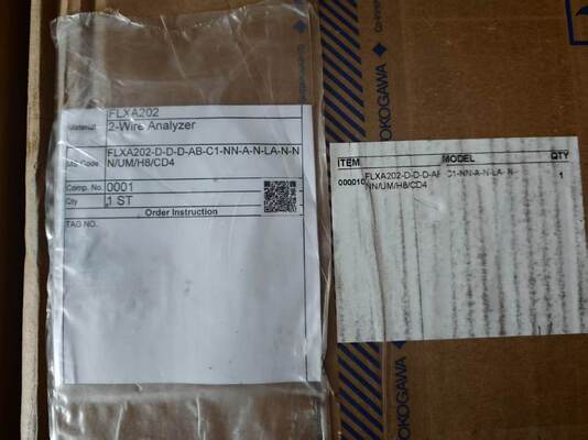 YOKOGAWA FLXA202-D-D-D-AB-C1-NN-A-N-LA-N-NN/UM/H8/CD4 Analisador de líquido de 2 fios, transmissor Yokogawa FLEXA