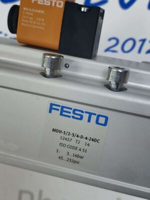 FESTO MDH-52-34-D-4-24DC válvula de solenoide, 24VDC Valve Coil Assembly