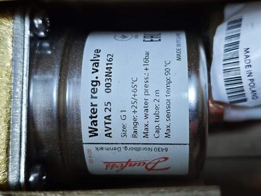 Danfoss AVTA 25 válvula reguladora de água, válvula termostática DN25 PN16