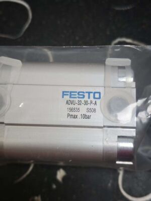Cilindro Pneumático Compacto FESTO ADVU-32-30-P-A, 10bar
